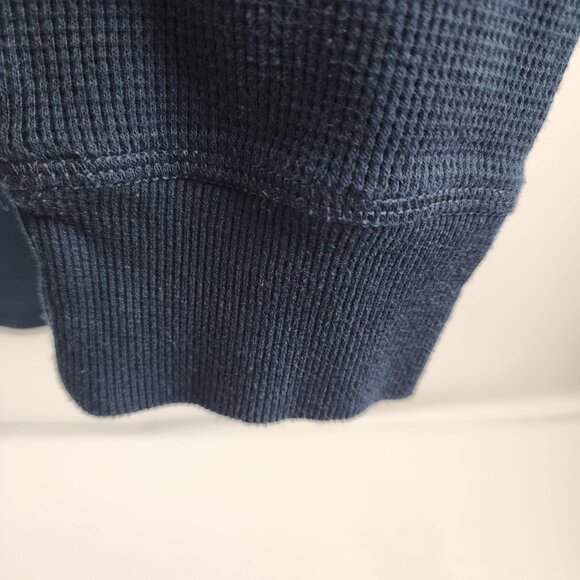 Frye and Co Mens Shirt 2XLT Night Sky Blue L/S Thermal Knit Big &Tall - Picture 5 of 7